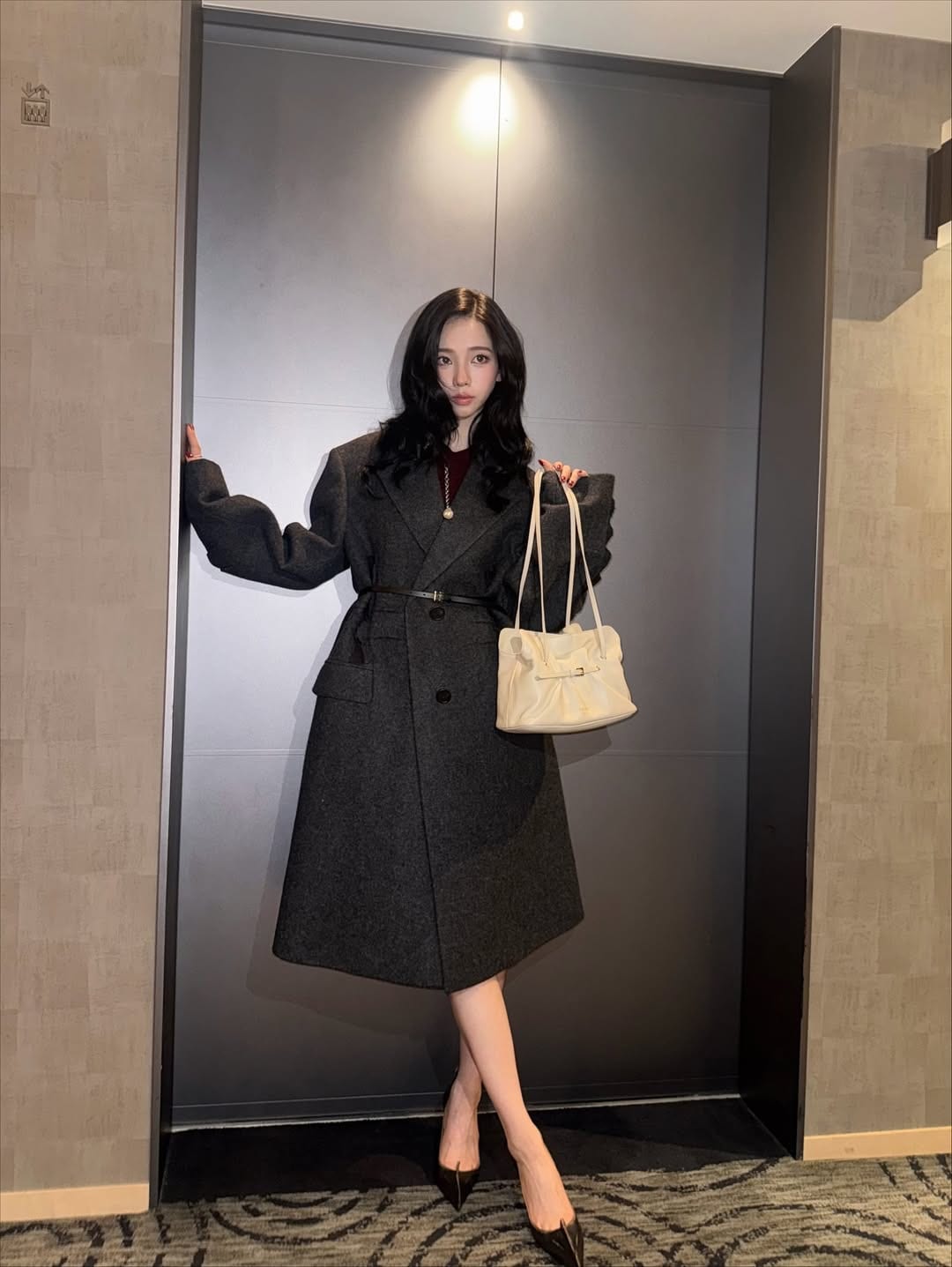 K-Pop star Karina of aespa. PHOTO: INSTAGRAM/KATARINABLUU